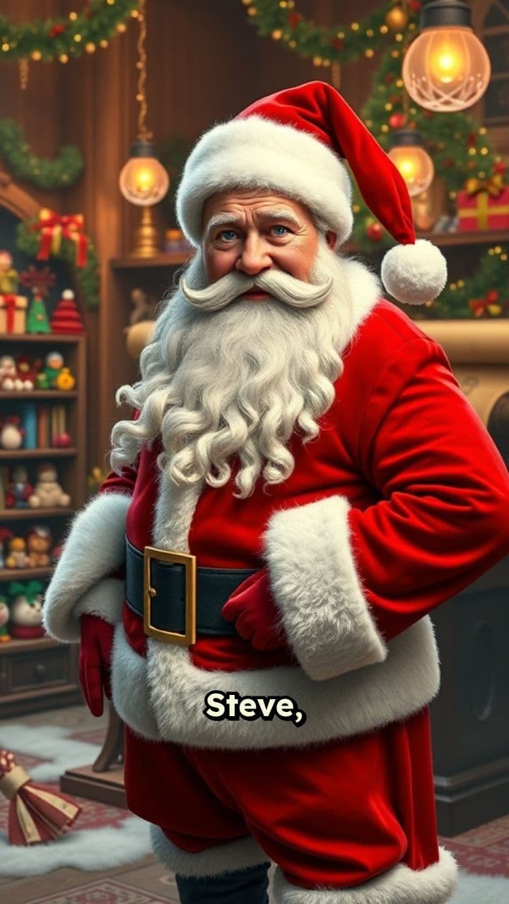 Santa's Stern Warning
