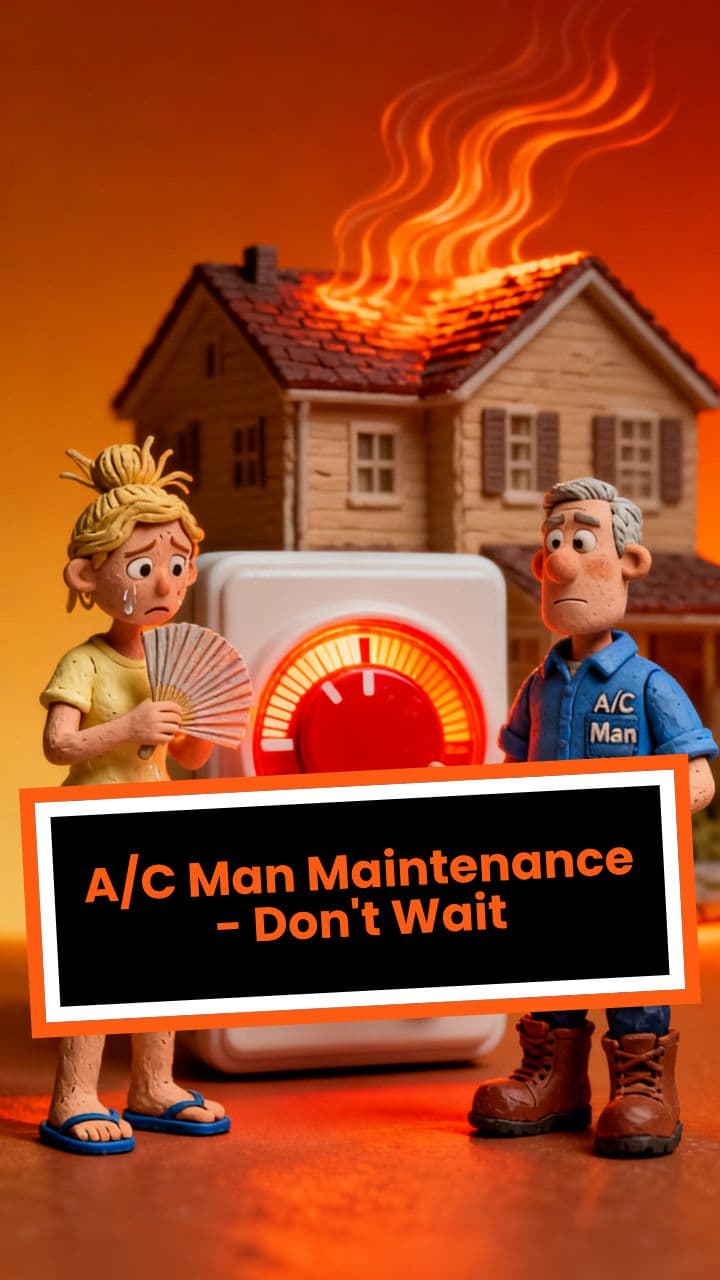 A/C Man Maintenance - Don't Wait