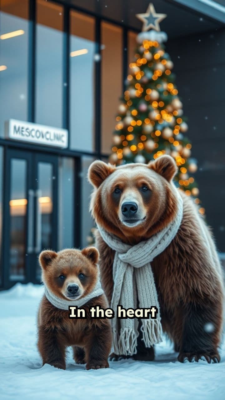 The Brave Little Cub's Visit