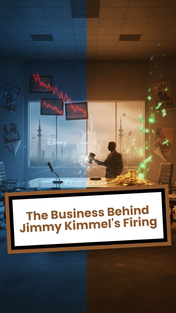 The Business Behind Jimmy Kimmel's Firing