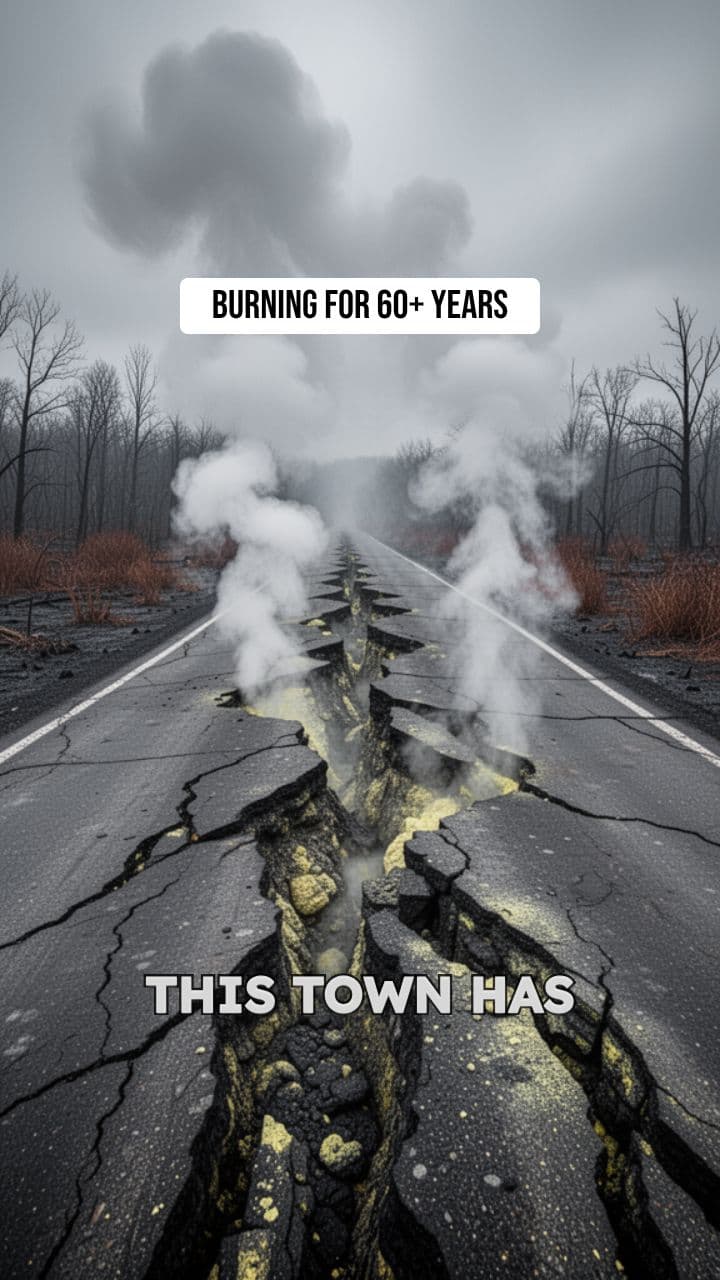 The Town That Is Still Burning Underground