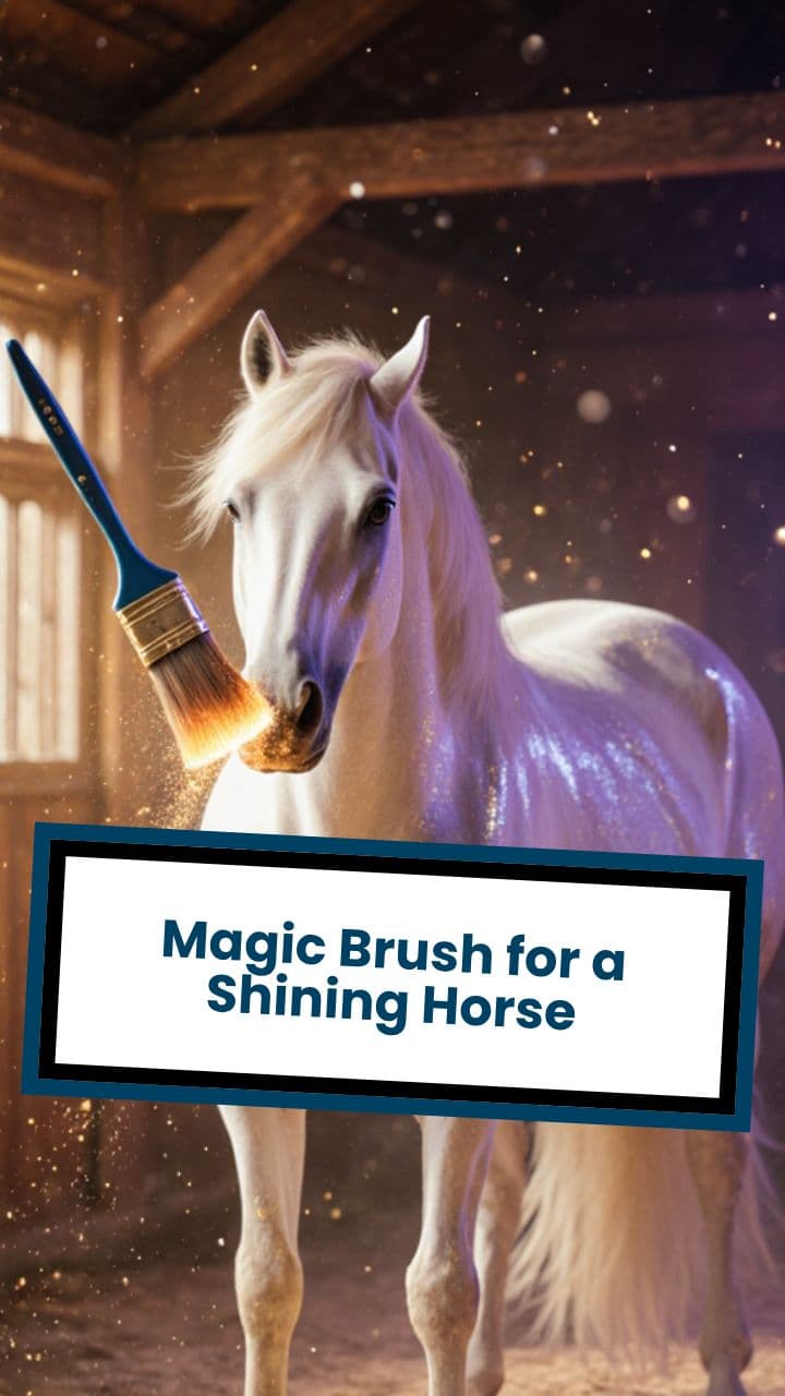 Magic Brush for a Shining Horse