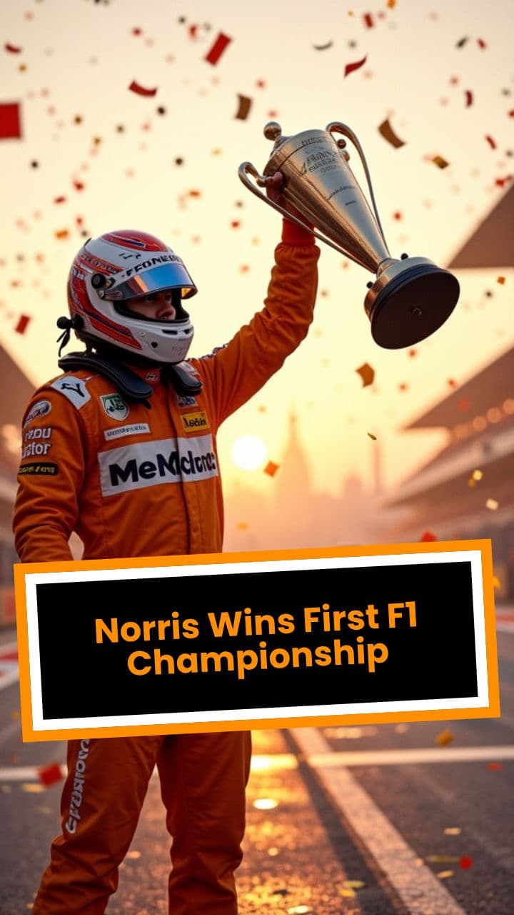 Norris Wins First F1 Championship