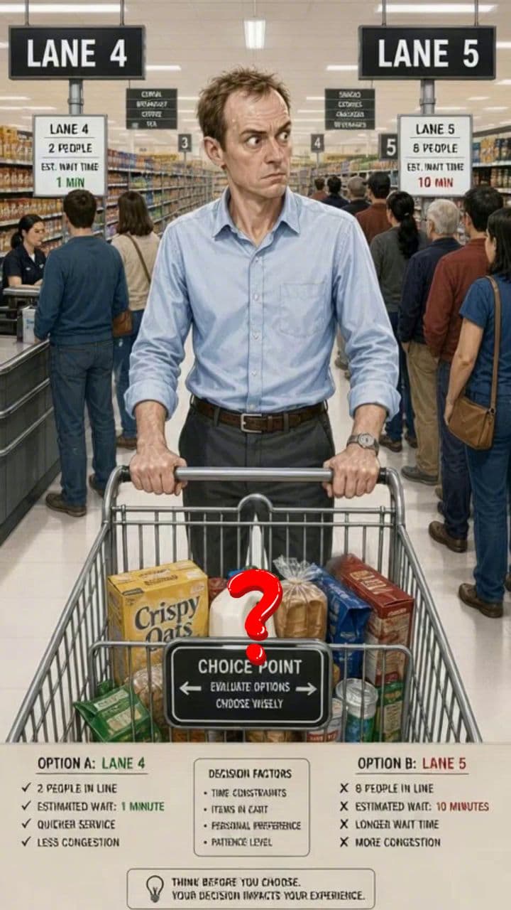 The Checkout Line Illusion
