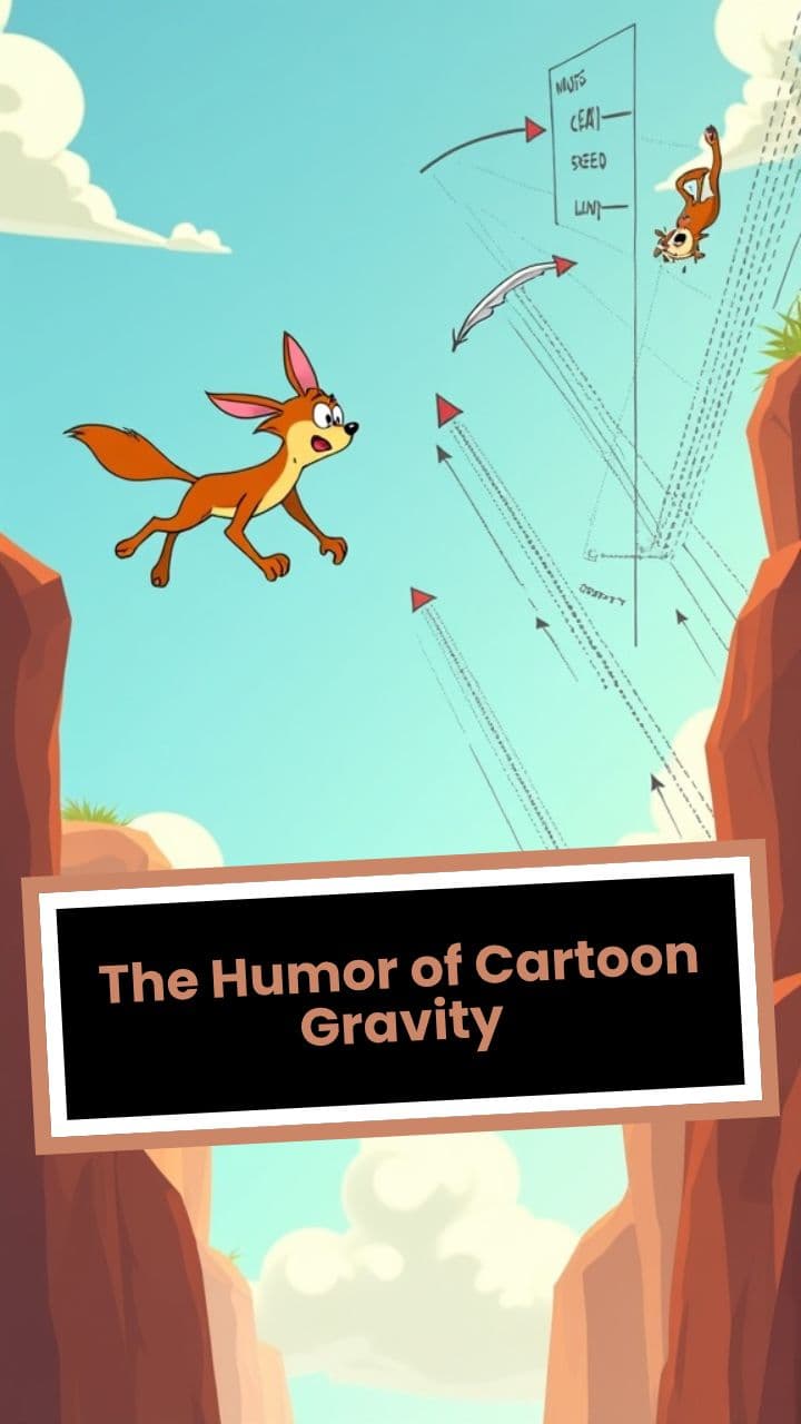 The Humor of Cartoon Gravity