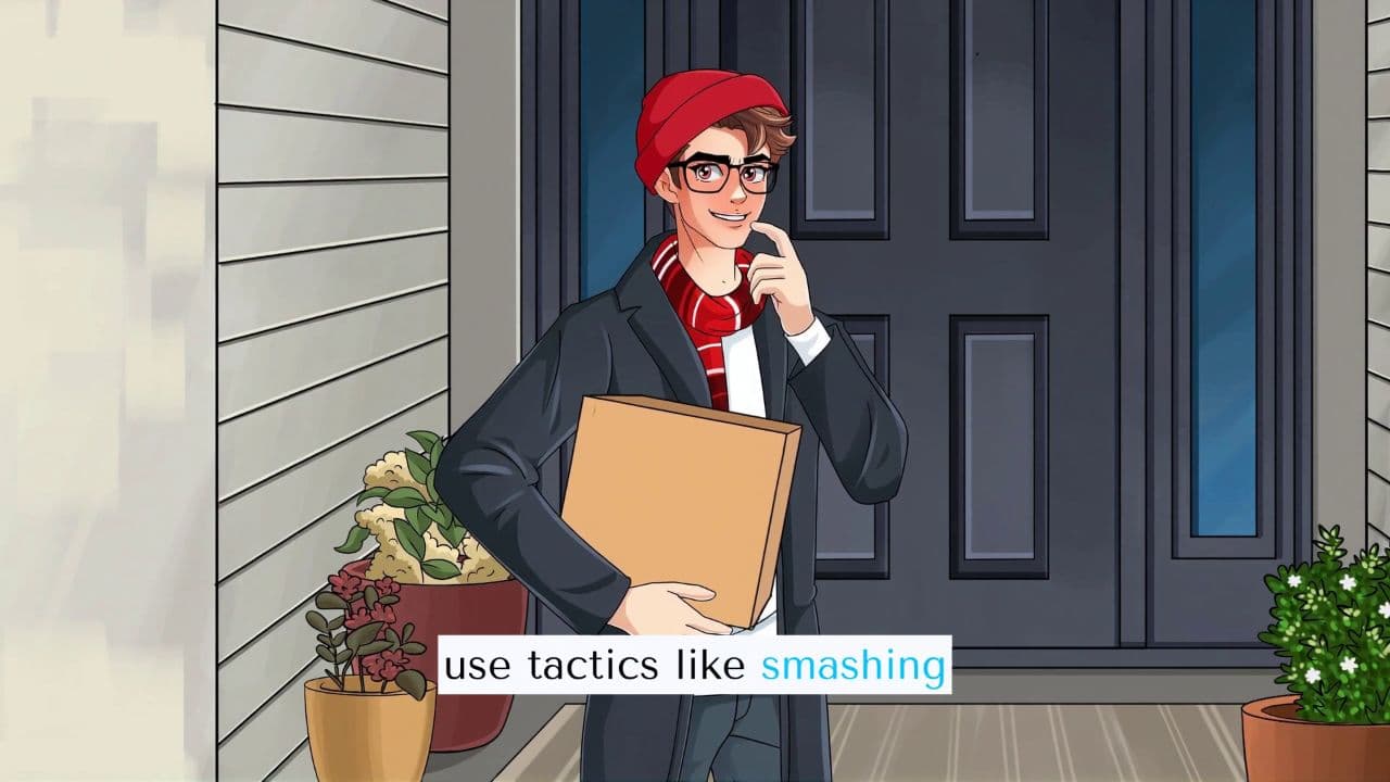 Exploiting Distractions for Sensitive Information