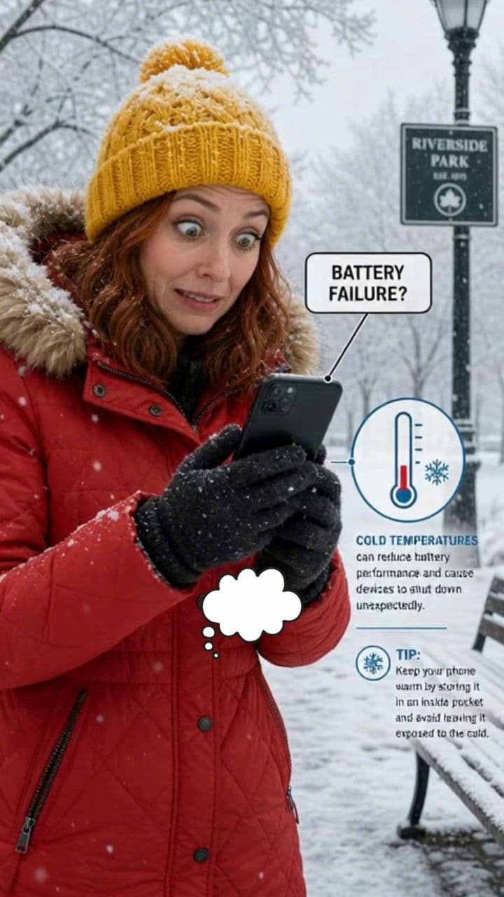 Why Phone Batteries Hate Cold Weather