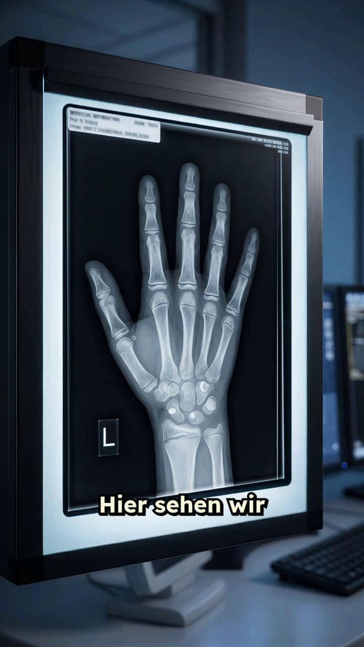 Die Verknöcherung der Hand
