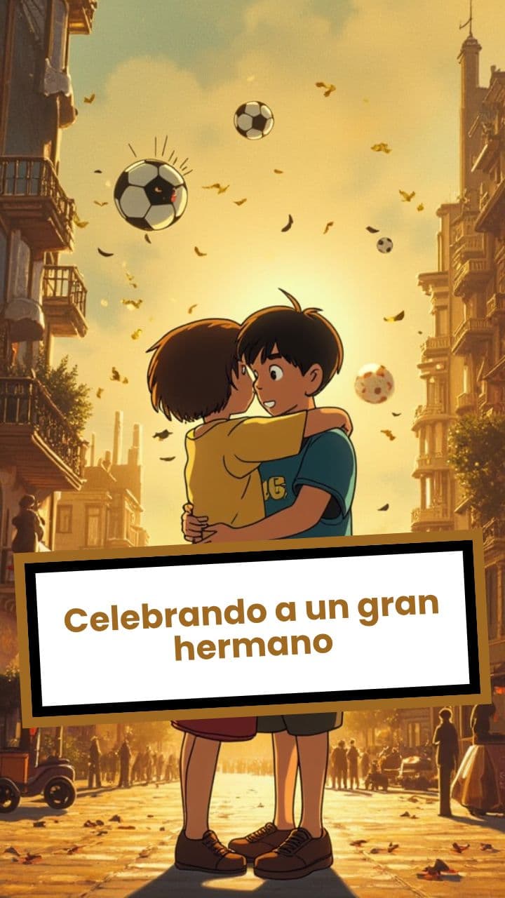 Celebrando a un gran hermano