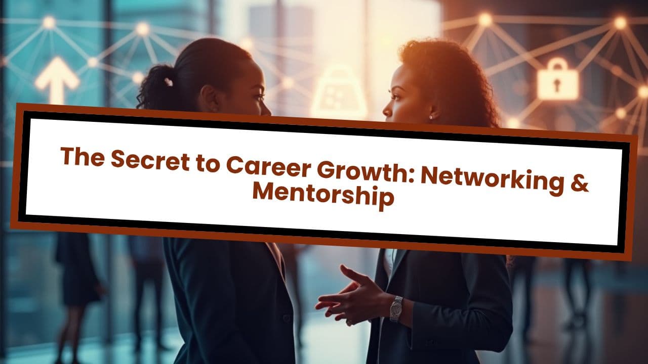 The Secret to Career Growth: Networking & Mentorship