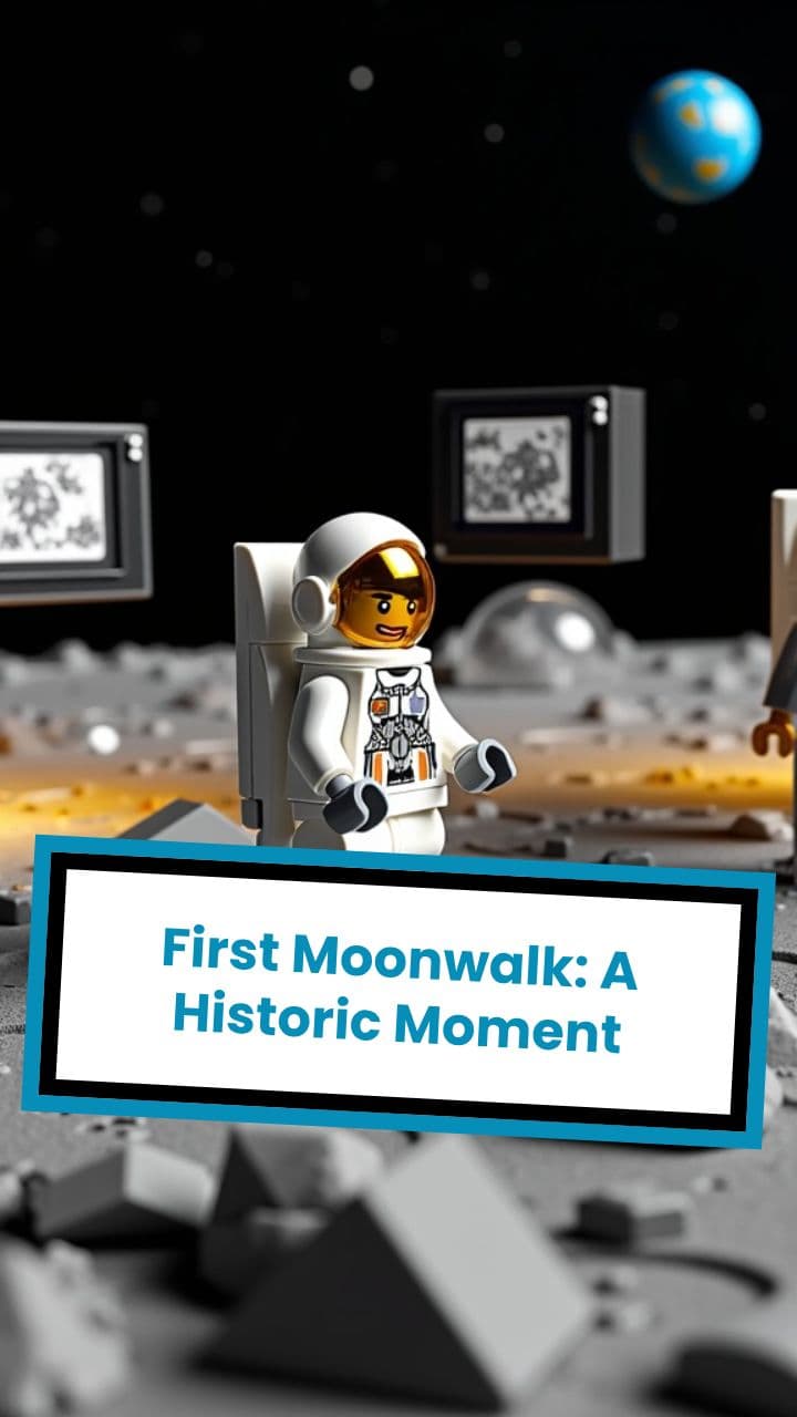 First Moonwalk: A Historic Moment