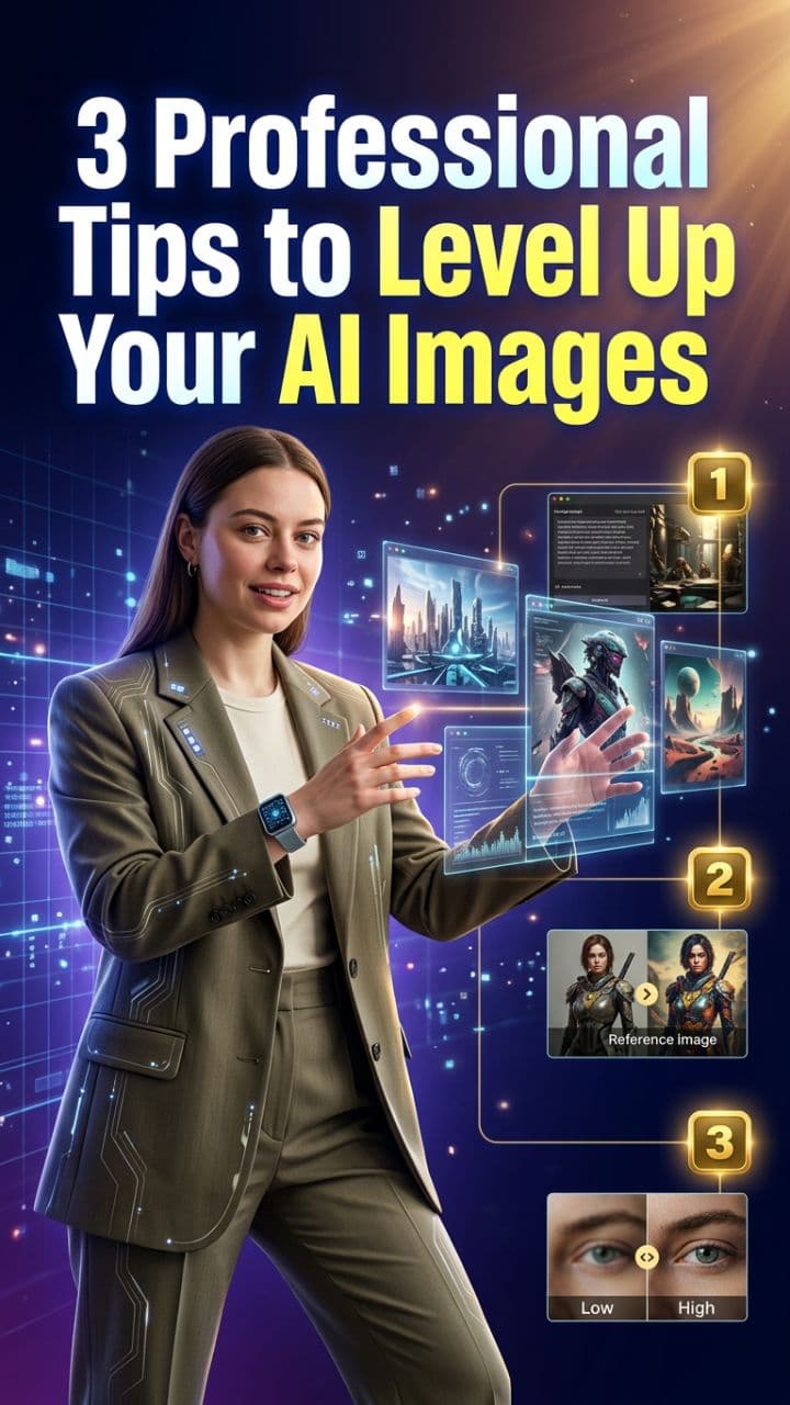 3 Professional Tips to Level Up Your AI Images