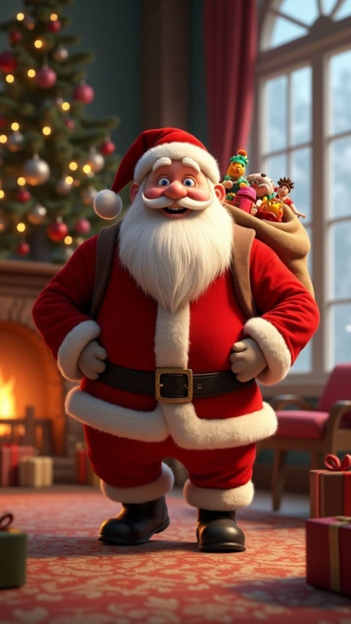 Santa's Joyful Celebration