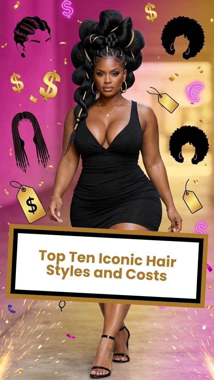 Top Ten Iconic Hair Styles and Costs