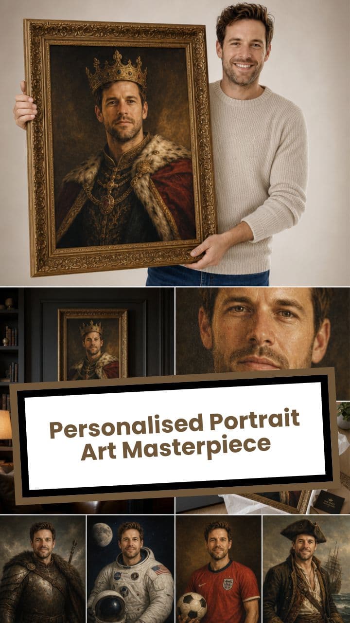 Personalised Portrait Art Masterpiece