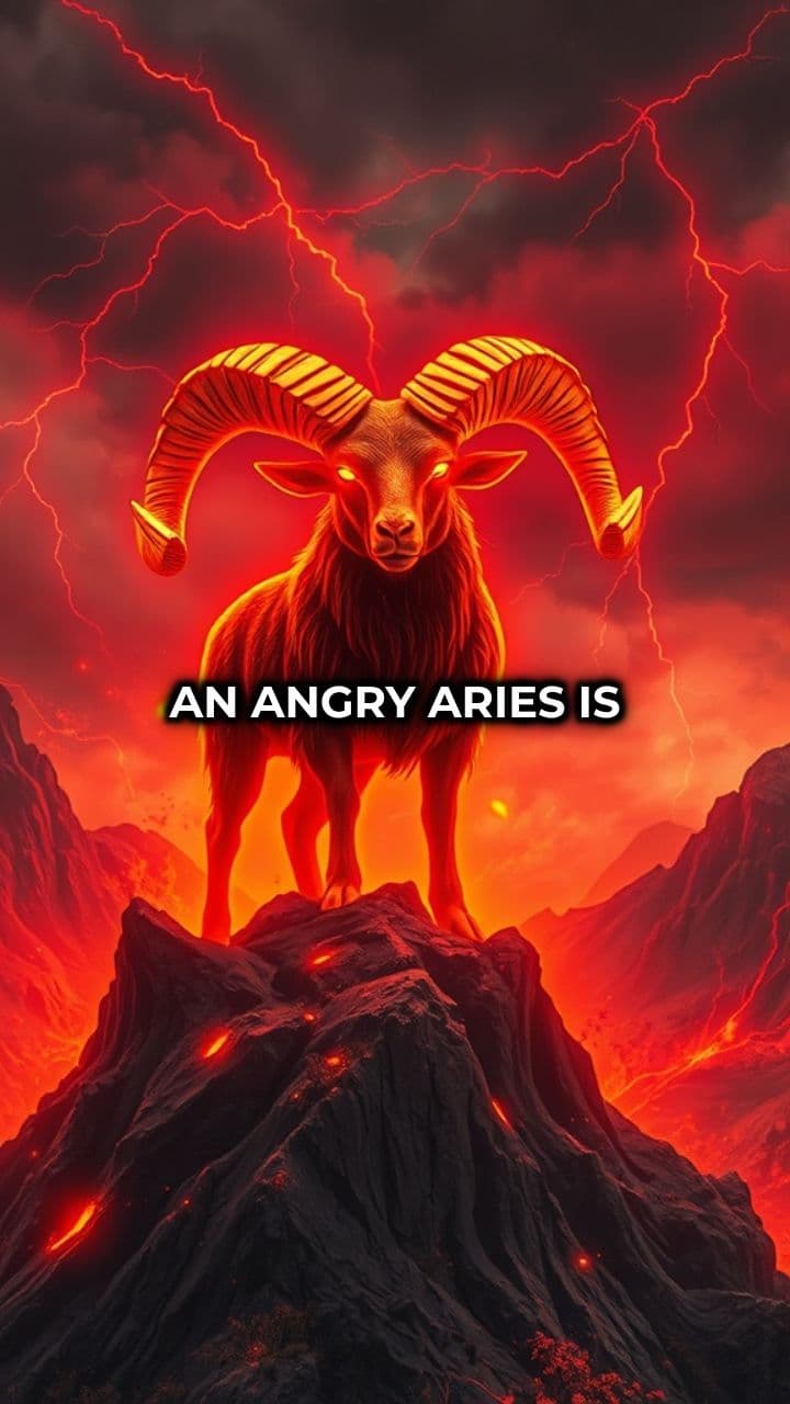 The Fiery Nature of Aries Anger