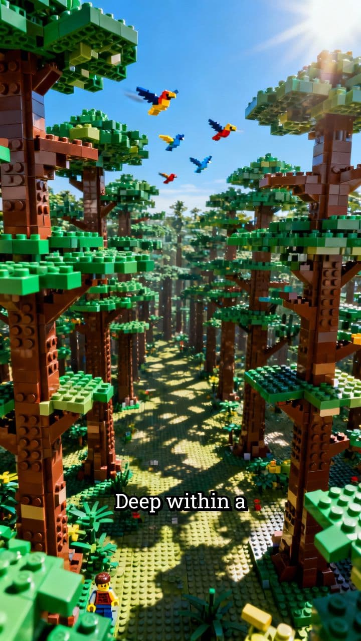 Lego Anime Battle: Pikachu vs Squirtle