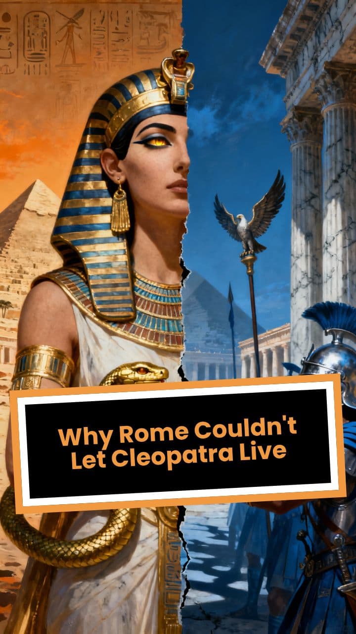Why Rome Couldn't Let Cleopatra Live