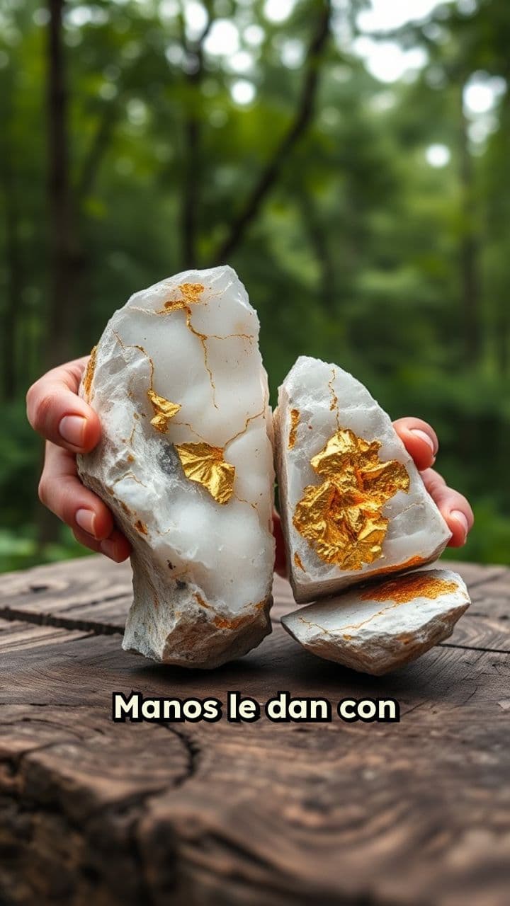 Martillo y roca: ASMR en acción