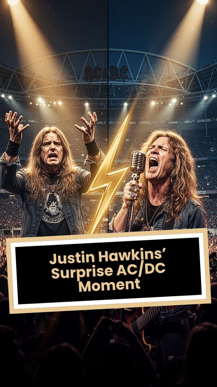 Justin Hawkins on Why He Hated the AC/DC Song With Brian Johnson