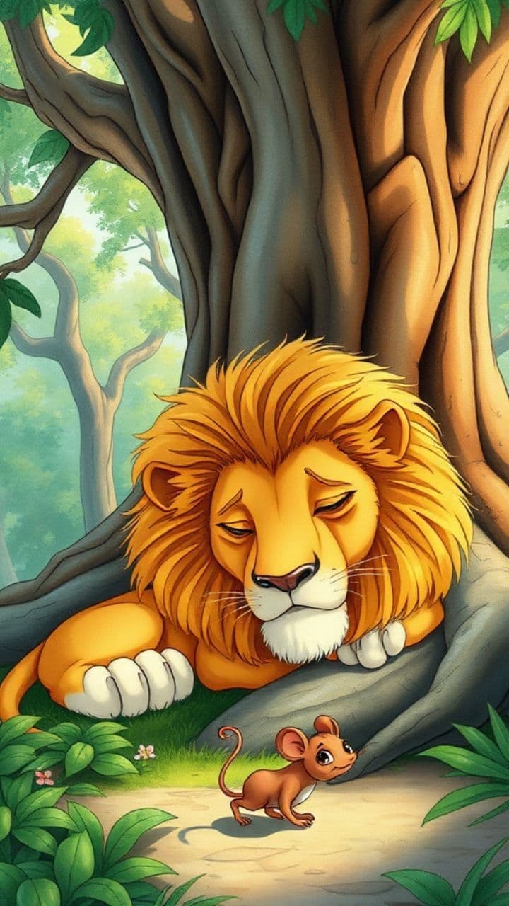 शेर और चूहा: सच्ची दोस्ती की कहानी