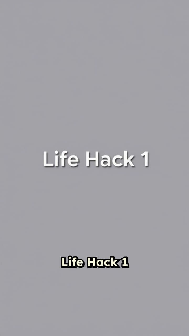 Simple Life Hacks for Daily Challenges