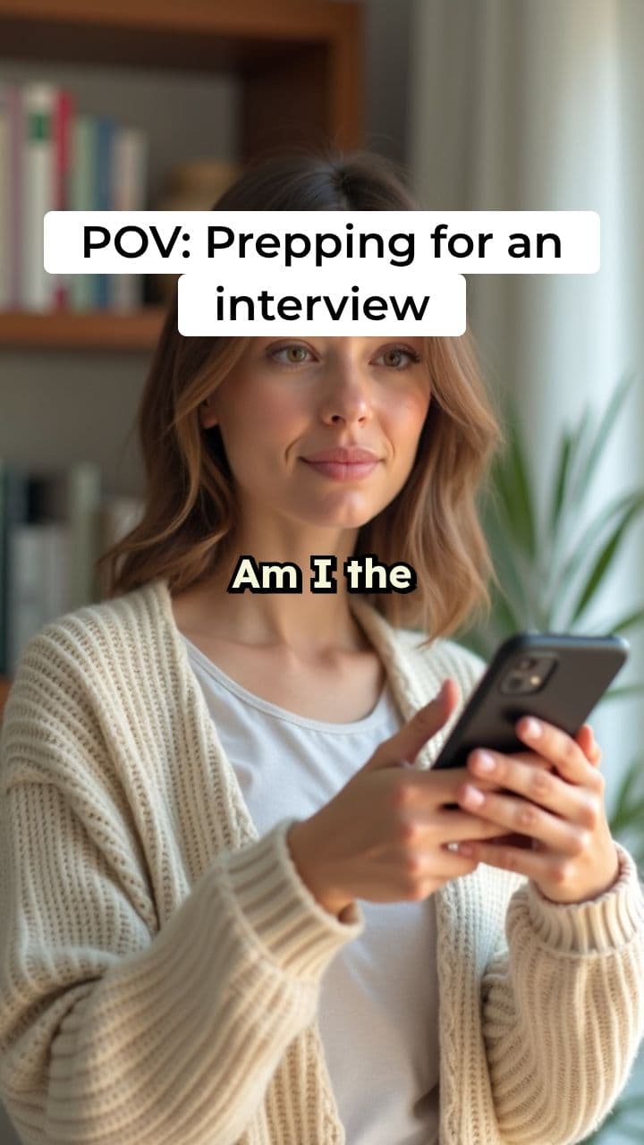 Viral AI Interview UGC Ad