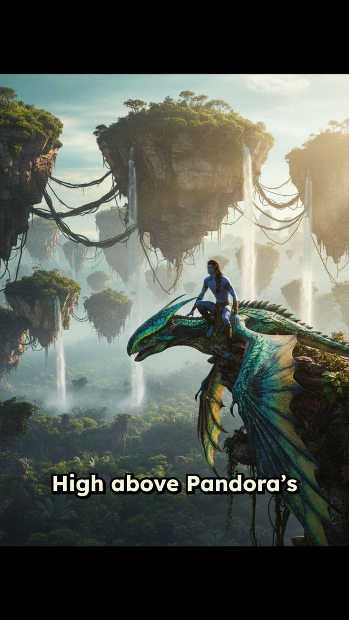 Bonding Flight Above Pandora