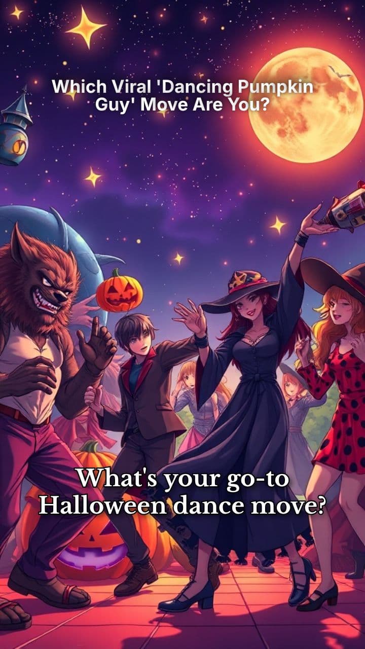 Which Viral 'Dancing Pumpkin Guy' Move Are You?