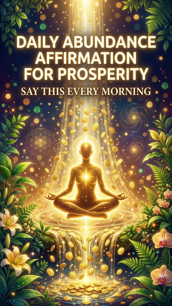 Daily Abundance Affirmation for Prosperity