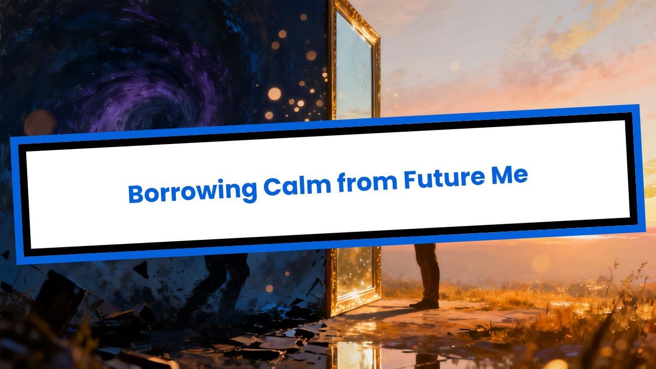 Borrowing Calm from Future Me