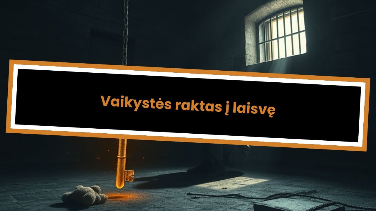 Vaikystės raktas į laisvę