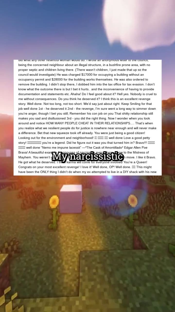 Revenge on a Narcissistic Ex