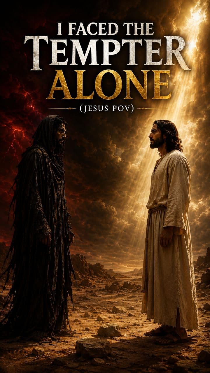 I Faced the Tempter Alone (Jesus POV)