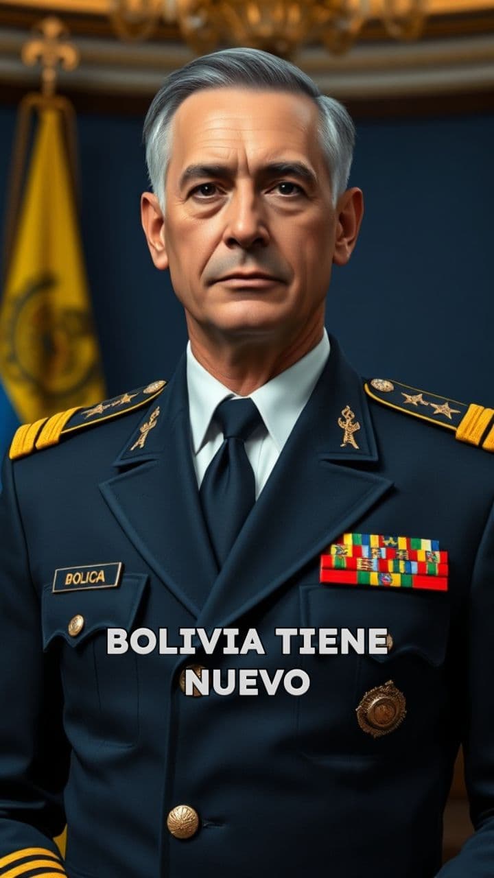 Nuevo comandante de la Policía en Bolivia