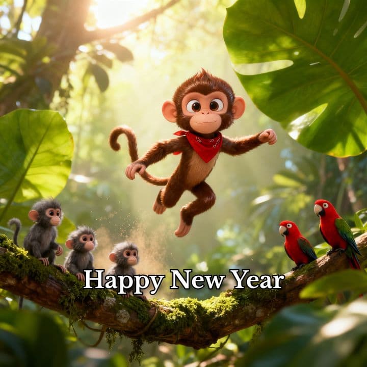 Mojo's Jungle New Year