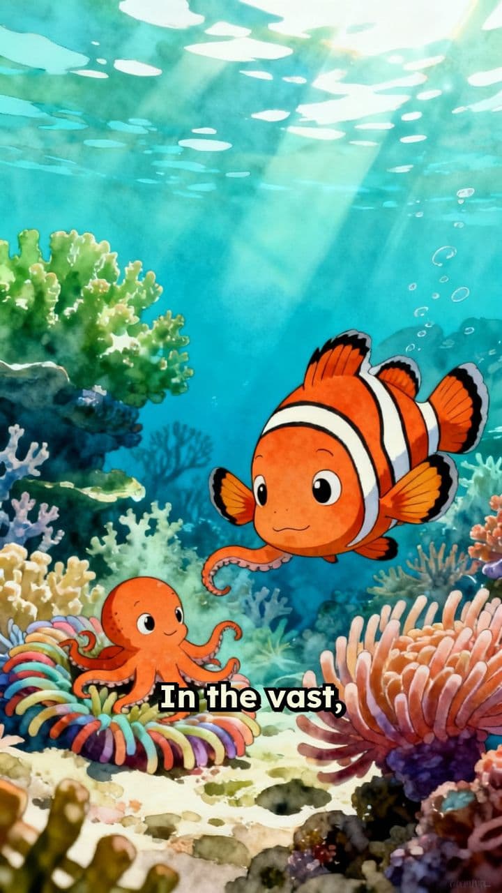 Big and Small Ocean Friends