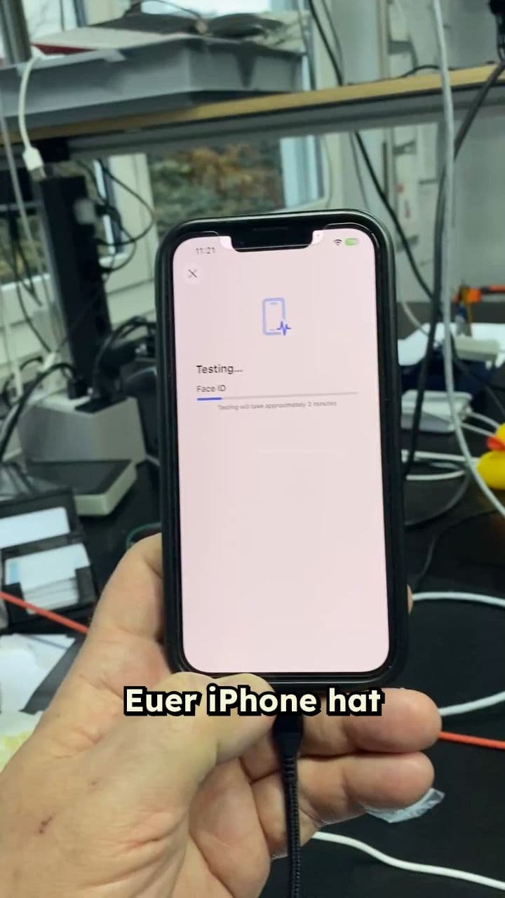 Versteckter Diagnosemodus für iPhones