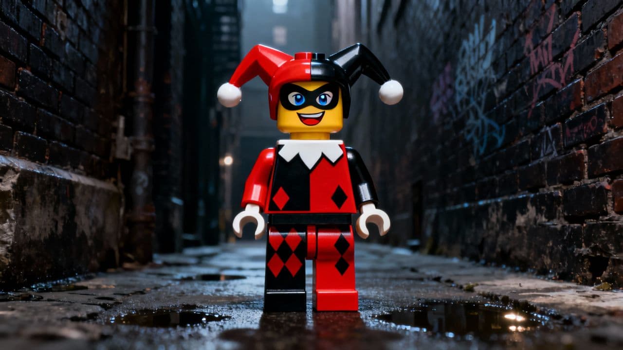 LEGO Harley Quinn's Mischievous Moment