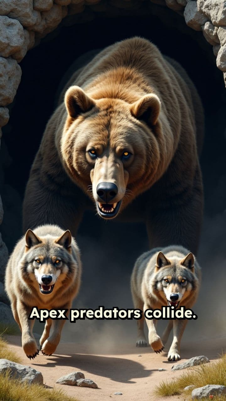 Predator Showdown: Grizzly vs. Wolves