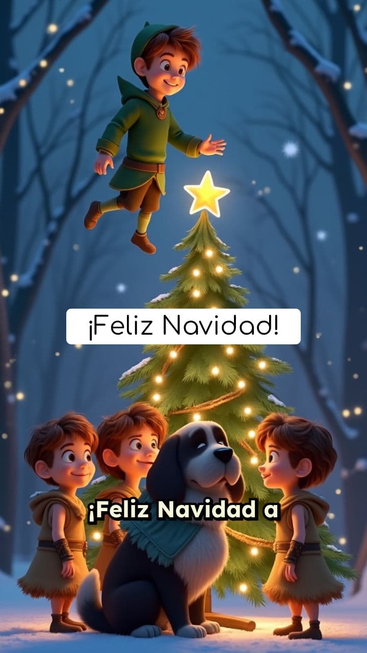 Felicitación Navideña de Nunca Jamás