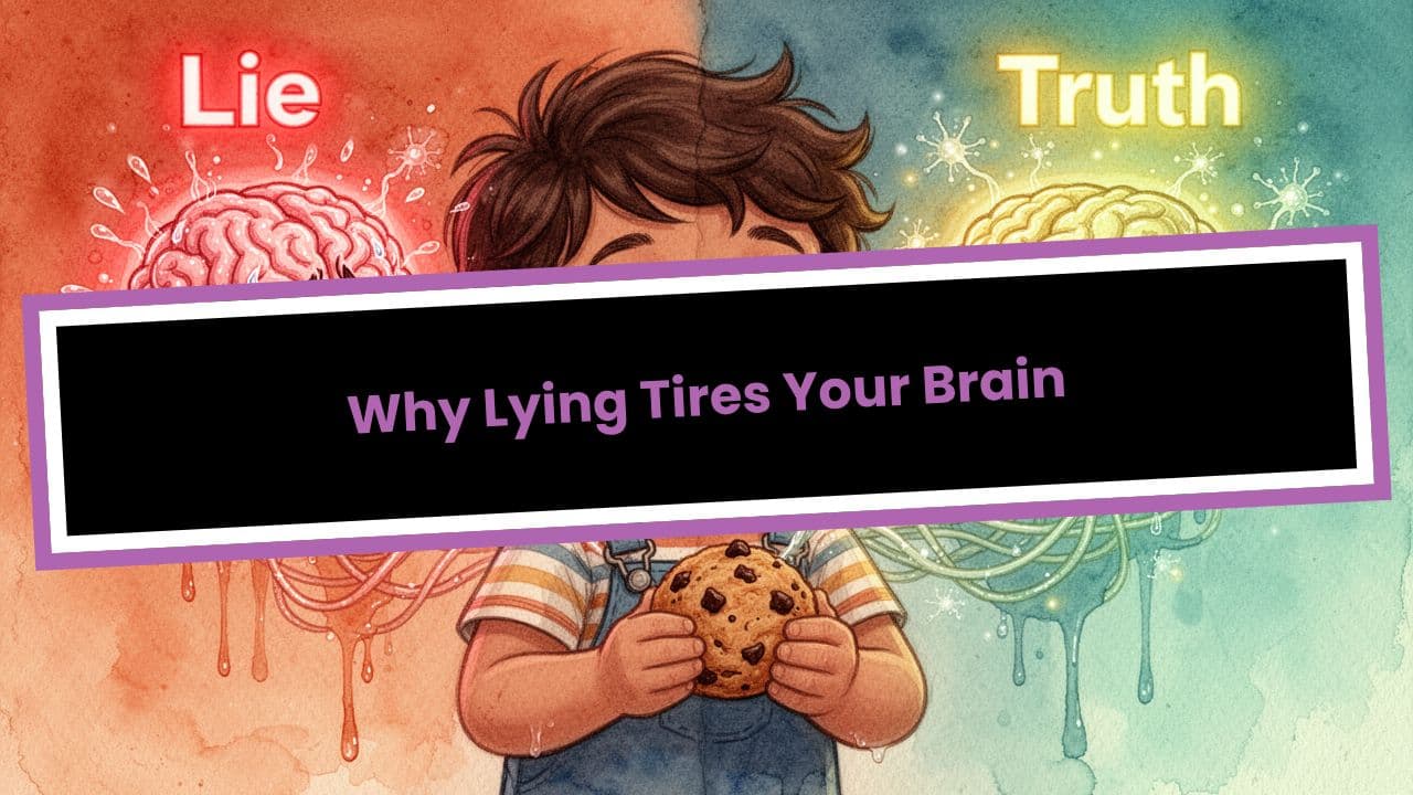 Why Lying Tires Your Brain
