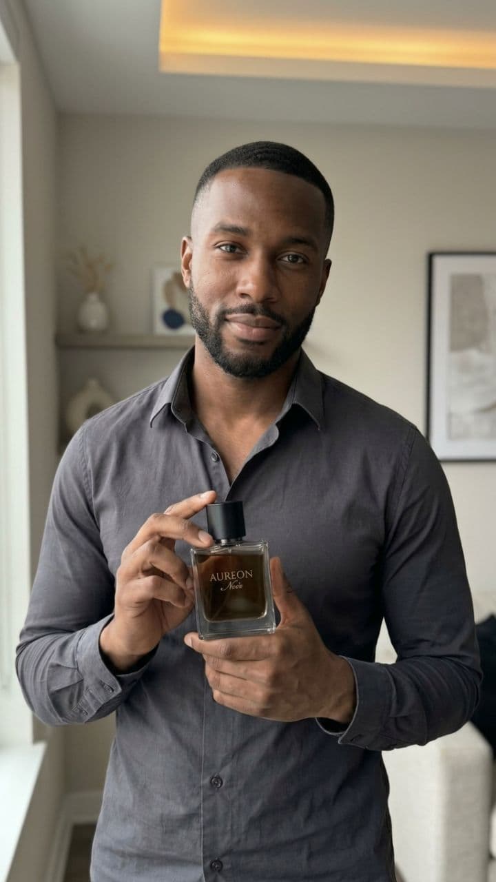 AUREON Noir Luxury Fragrance UGC Ad