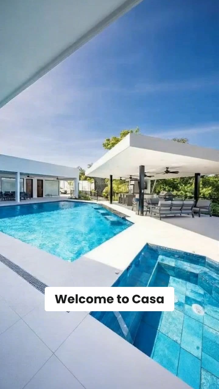 Luxury Jungle Villa with Water Slides