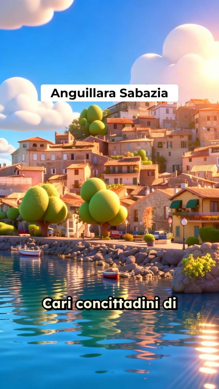 Auguri di Capodanno da Anguillara Sabazia