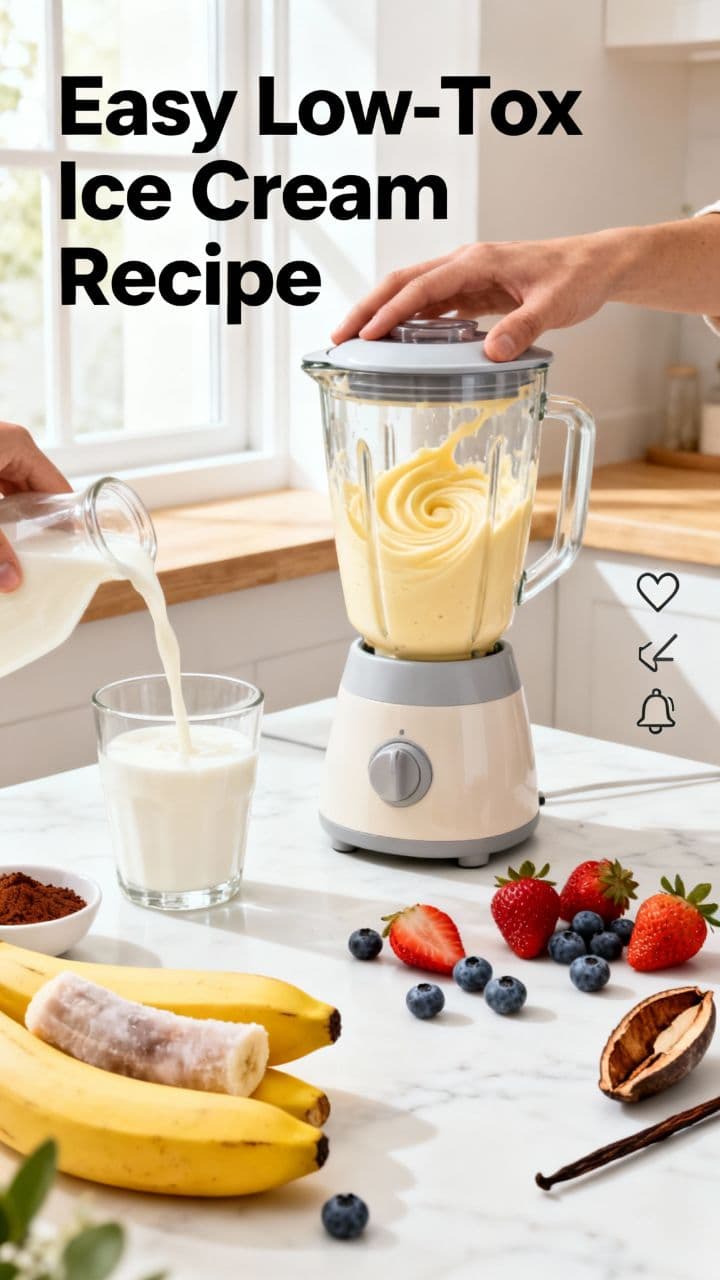 Easy Low-Tox Ice Cream Recipe