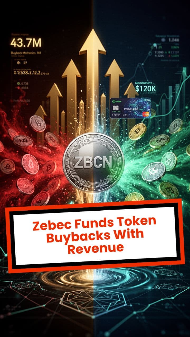 Zebec Funds Token Buybacks With Revenue