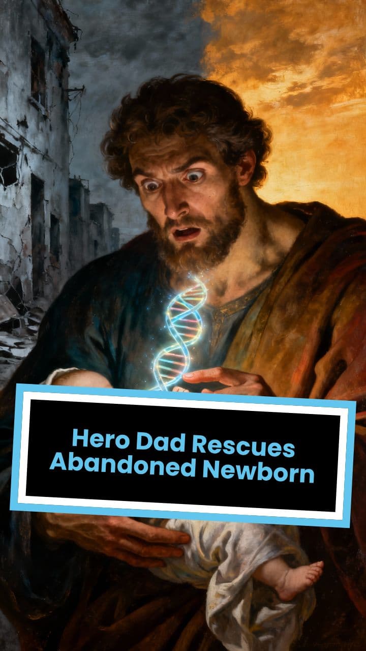 Hero Dad Rescues Abandoned Newborn