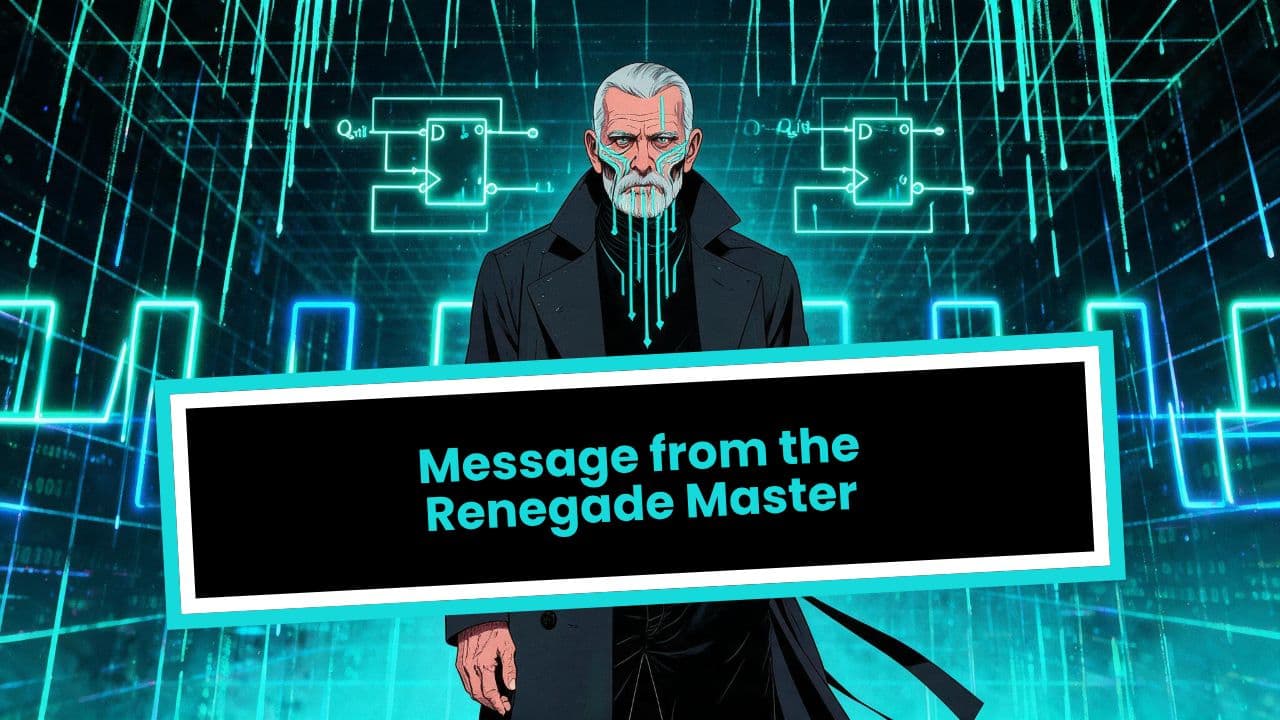Message from the Renegade Master