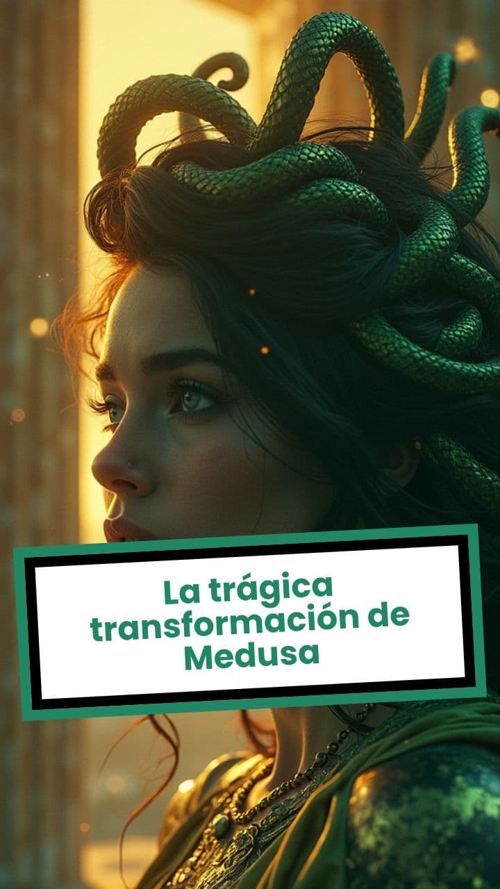 La trágica transformación de Medusa